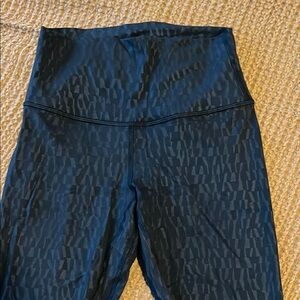 Lululemon Align Black Patterned High-Waisted Leggings